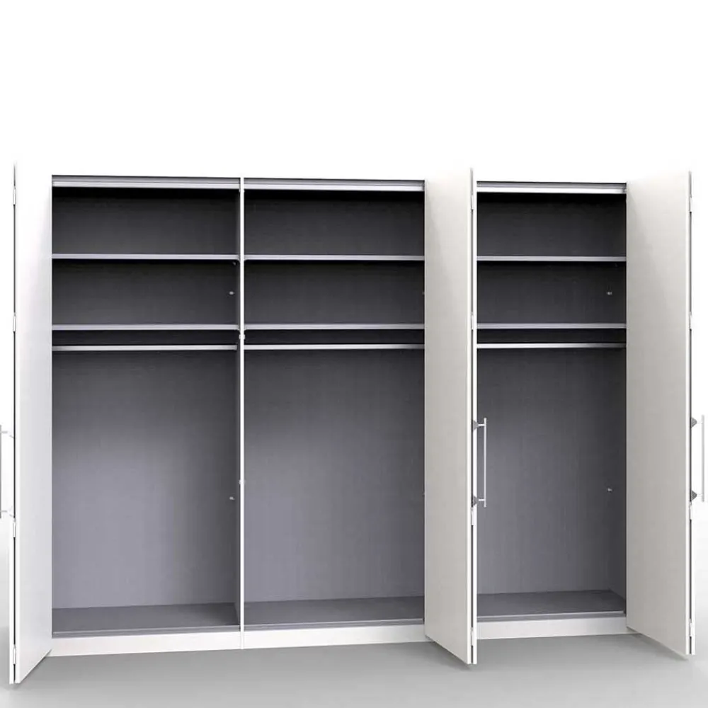 Wohnen Kleiderschränke<Kleiderschrank mit einer Spiegel Falttür - Rativian IV
