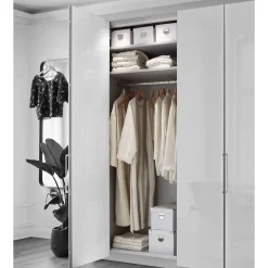 Wohnen Kleiderschränke|Schränke<Kleiderschrank mit Falttüren - 2-türig - Olividos
