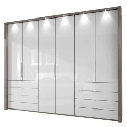 Wohnen Kleiderschränke|Schränke<Kleiderschrank mit Passepartout & LED Licht - Empresian