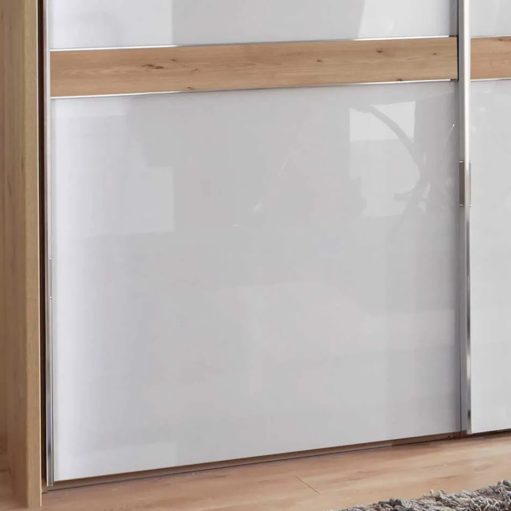 Wohnen Kleiderschränke<Kleiderschrank mit Schwebetüren in Weiß - Tessina