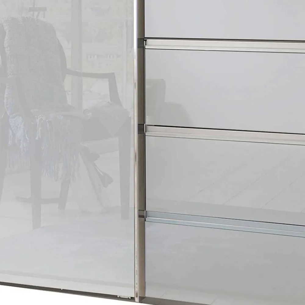 Wohnen Kleiderschränke|Schränke<Kleiderschrank mit sechs Schubladen und drei Türen - Ectria