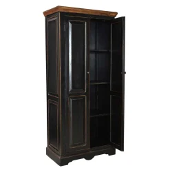 Wohnen Kleiderschränke<Kleiderschrank Sentiments in Schwarz