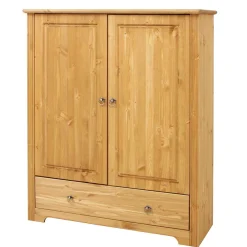 Wohnen Highboards<Kleiner Holzschrank mit 2 Türen - Imressa
