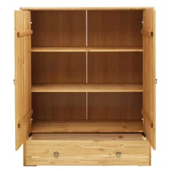 Wohnen Highboards<Kleiner Holzschrank mit 2 Türen - Imressa