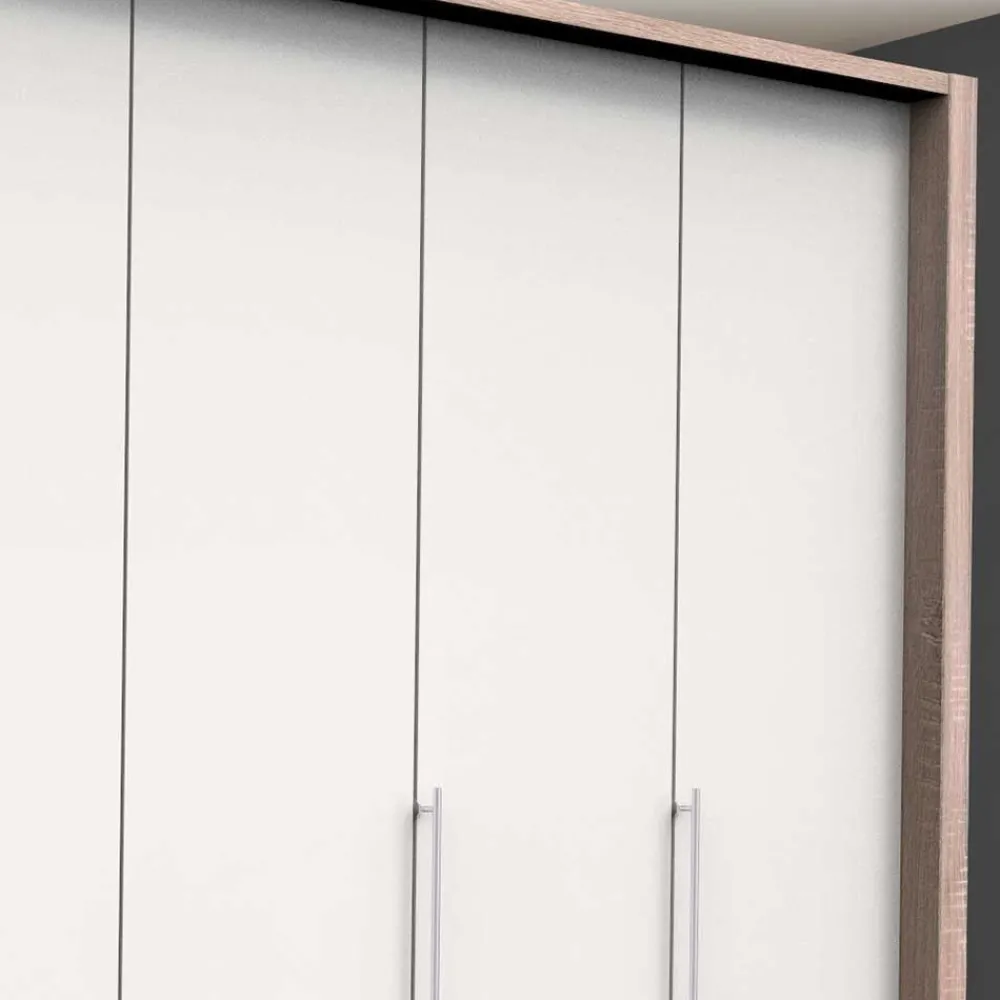 Wohnen Kleiderschränke|Schränke<Kombi Kleiderschrank mit Schubkästen und Falttüren - Vaclyn