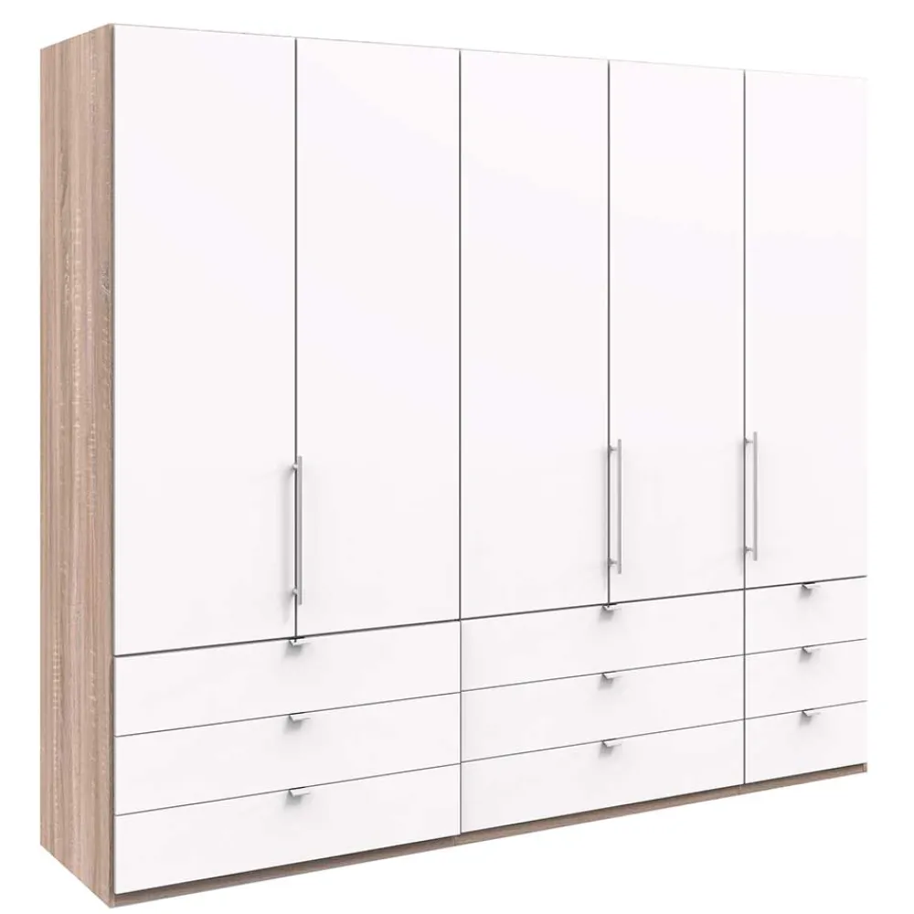 Wohnen Kleiderschränke|Schränke<Kombi Schlafzimmerschrank mit neun Schubladen - Vaclyn