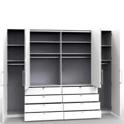 Wohnen Kleiderschränke<Kombi-Kleiderschrank mit viel Platz - Empresian