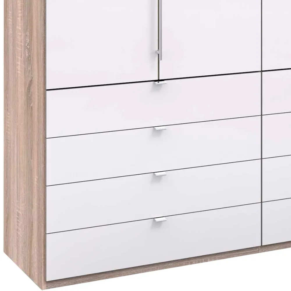 Wohnen Kleiderschränke<Kombi-Kleiderschrank mit zwölf Schubladen - Bosays
