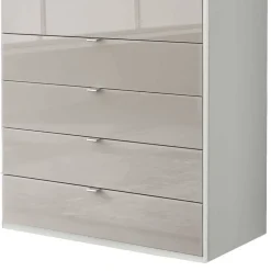 Wohnen Kleiderschränke|Schränke<Kombi-Schlafzimmerschrank zweifarbig - Pascan