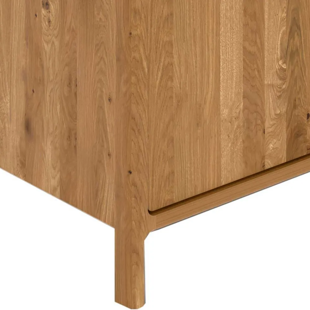 Wohnen Tv & Hifi-Möbel|Lowboards<Kombi-Sideboard aus Wildeiche Massivholz - Laida
