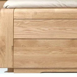 Wohnen Betten<Komfort Doppelbett Anglesia und Nachttisch Set (dreiteilig)