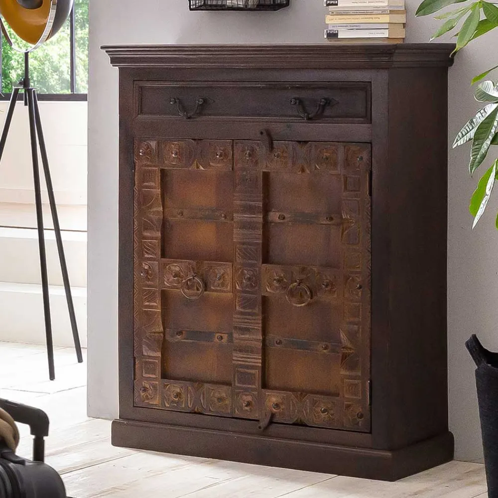 Wohnen Highboards<Kommode Solapura im Kolonialstil