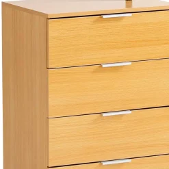 Wohnen Garderoben<Kompakte Standgarderobe mit Spiegel - Jannick