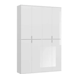 Wohnen Kleiderschränke|Schränke<Kompakter Kleiderschrank 122x193x34 cm - Ejulia (zweiteilig)