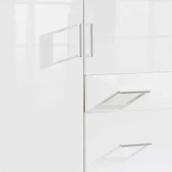 Wohnen Kleiderschränke|Schränke<Kompakter Kleiderschrank in Weiß - Venture