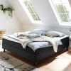 Wohnen Betten<Komplett Bett für Dachschrägen in Schwarz - Vitablo