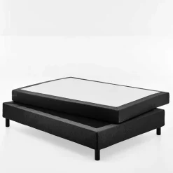 Wohnen Betten<Komplett Bett für Dachschrägen in Schwarz - Vitablo