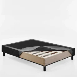 Wohnen Betten<Komplett Bett für Dachschrägen in Schwarz - Vitablo