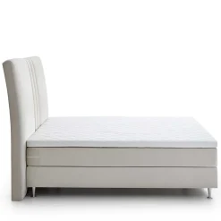 Wohnen Betten<Komplett Boxspringbett in Creme - Skowera