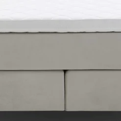 Wohnen Betten<Komplett Boxspringbett in Creme - Skowera