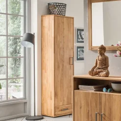 Wohnen Garderoben<Komplett Flureinrichtung aus Holz - Teano (fünfteilig)