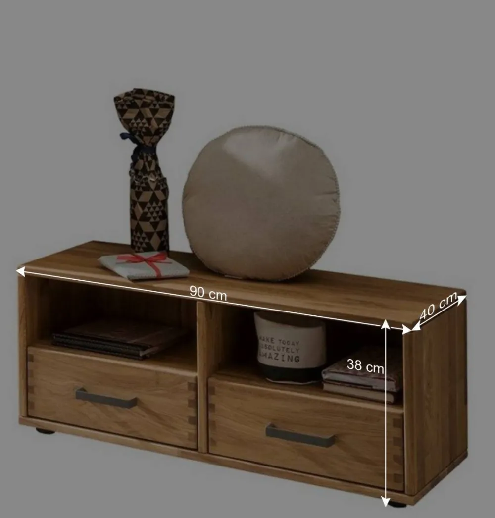 Wohnen Garderoben<Komplett Flureinrichtung aus Holz - Teano (fünfteilig)