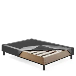 Wohnen Betten<Komplettbett in Anthrazit für Dachzimmer - Condo