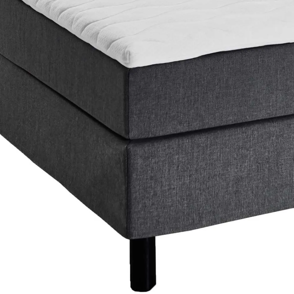 Wohnen Betten<Komplettbett in Anthrazit für Dachzimmer - Condo