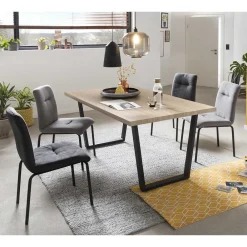 Wohnen Sitzgruppe<Komplette Essgruppe für 4 Personen - Bronca (fünfteilig)