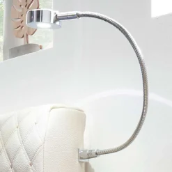 Wohnen Betten<Kunstleder Design Bett mit Licht am Kopfteil - Crascanu