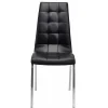 Wohnen Stühle<Kunstleder Esstischstühle in Schwarz - Stufanias (2er Set)