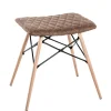 Wohnen Hocker<Kunstleder Hocker im Skandi Design - Arianno