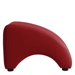 Wohnen Hocker<Kunstleder Hocker in Rot - Systrem