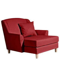 Wohnen Sessel<Kunstleder Megasessel in Rot - Pulnion
