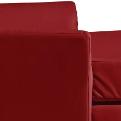 Wohnen Sessel<Kunstleder Megasessel in Rot - Pulnion