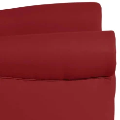 Wohnen Sessel<Kunstleder Ohrensessel in Rot mit Buche - Lefona