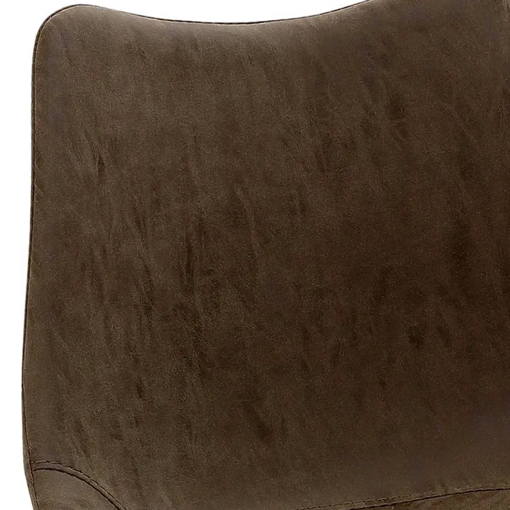 Wohnen Hocker<Kunstleder Polsterstuhl mit 65 cm Sitzhöhe - Nelu