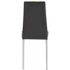Wohnen Stühle<Kunstleder Stühle mit hoher Lehne - Sanura (Set)