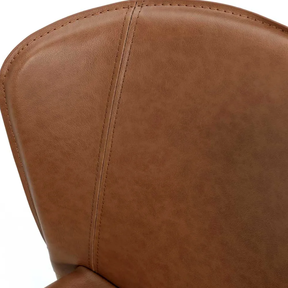 Wohnen Stühle<Kunstleder Stuhl komplett bezogen - Matrera (2er Set)