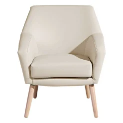 Wohnen Sessel<Kunstledersessel in Beige - Dave