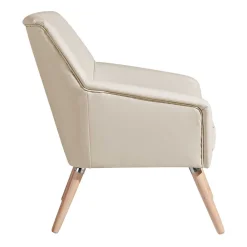 Wohnen Sessel<Kunstledersessel in Beige - Dave