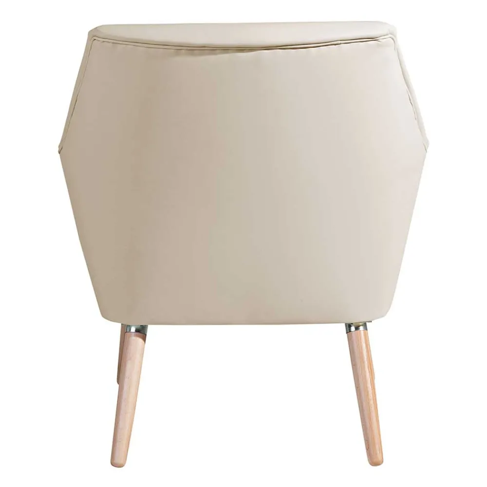 Wohnen Sessel<Kunstledersessel in Beige - Dave
