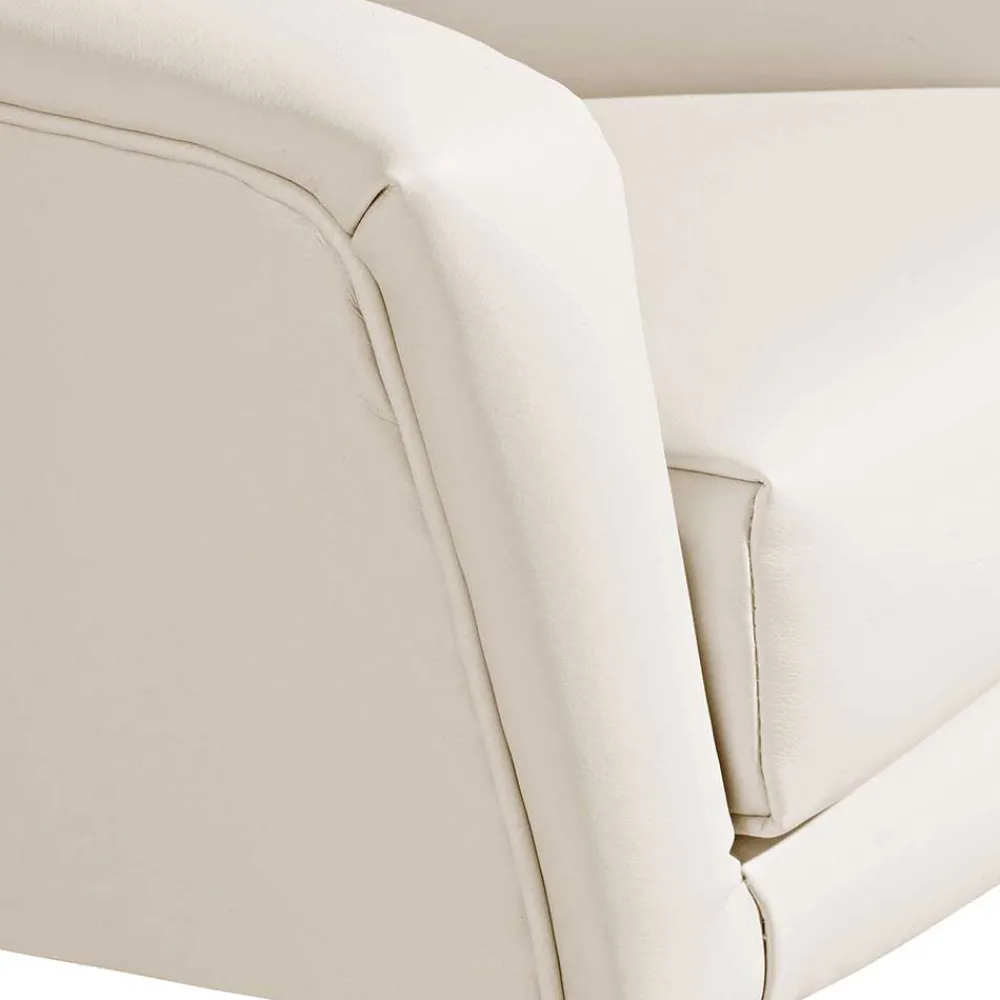 Wohnen Sessel<Kunstledersessel in Beige - Dave