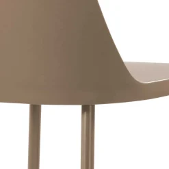 Wohnen Stühle<Kunststoffstühle in Taupe - Jocen (4er Set)