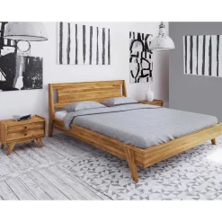 Wohnen Betten<Kurzes Bett mit Unterlänge 190 cm - Hardus (dreiteilig)