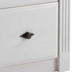 Wohnen Betten<Landhaus Doppelbett & Nachtkommoden - Oradea (dreiteilig)