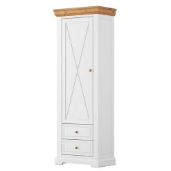 Wohnen Garderoben<Landhaus Flurmöbel Set aus Kiefer - Saluts (dreiteilig)