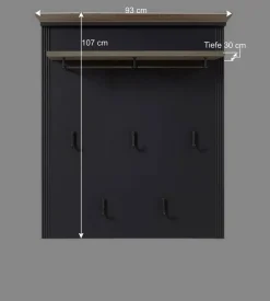 Wohnen Garderoben<Landhaus Garderoben Kombi Set - Thumbs (dreiteilig)