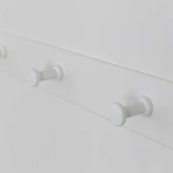 Wohnen Garderoben<Landhaus Garderobenpaneel aus Kiefer zweifarbig - Zalya
