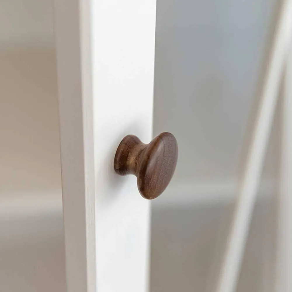 Wohnen Highboards<Landhaus Highboard aus Kiefer zweifarbig - Zalya